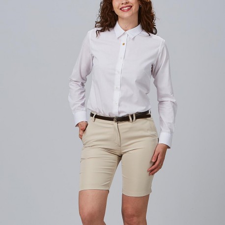 Bermuda de trabajo tipo Chino de Mujer T400 Garys 700056