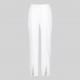 Pantalón de trabajo para mujer con abertura central en bajo Garys 700036