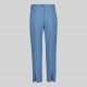 Pantalón de trabajo para mujer con abertura central en bajo Garys 700036