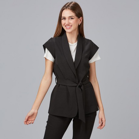 Chaqueta mujer cuello smoking Meli – Garys 600039