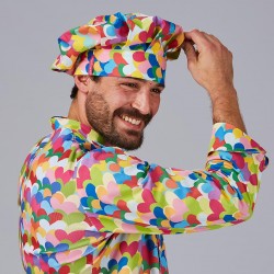 Gorro Gran Chef Heart algodón orgánico Agatha Garys 400013