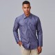 Camisa hombre Slim Fit Davide Garys 260024 – Chambray 100% Algodón