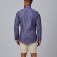 Camisa hombre Slim Fit Davide Garys 260024 – Chambray 100% Algodón