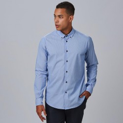 Camisa hombre Slim Fit Raya Leonardo Garys 260013 – Popelín Elastán