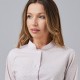 Camisa mujer cuello mao Viola Garys 240026 – Popelín 100% Algodón.