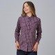 Camisa mujer cuadros Caterina Garys 240025 – Popelín 50% Algodón 50% Poliéster