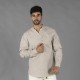 Camisa hombre chambray cuello mao NIAS Garys 210009