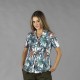 Camisa mujer cuello solapa hawaiana – Garys 210008 (plana viscosa)