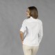 Guayabera mujer cuello mao Isabela – Garys 210013 (lino algodón, semi ajustada)
