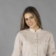 Guayabera mujer cuello mao Isabela – Garys 210013 (lino algodón, semi ajustada)