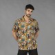 Camisa hombre hawaiana – Garys 210002 (plana viscosa, semi ajustada)