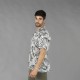 Camisa hombre hawaiana – Garys 210002 (plana viscosa, semi ajustada)