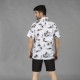 Camisa hombre hawaiana – Garys 210002 (plana viscosa, semi ajustada)