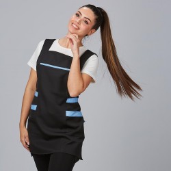 Casulla bicolor con tiras y 2 bolsillos – HAYA Garys 200043 | sarga 100% poliéster