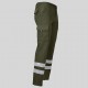 Pantalón unisex multibolsillos elástico con bandas reflectantes – Garys 7501BR