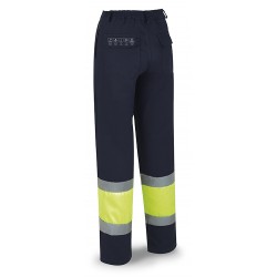 Pantalón ignífugo antiestático alta visibilidad Marca PL 988PFYIC | Suministros Laborales