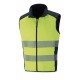 Chaleco SoftShell alta visibilidad bandas segmentadas Marca PL 288VSF | Suministros Laborales