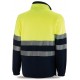 Chaqueta polar alta visibilidad Marca PL 288CHPAV | Suministros Laborales