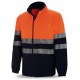 Chaqueta polar alta visibilidad Marca PL 288CHPAV | Suministros Laborales