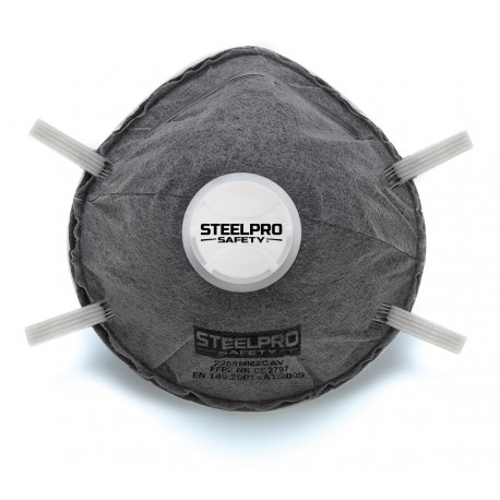 Mascarilla FFP2 con válvula y carbón activo Marca PL 2288MM2CAV | Suministros Laborales