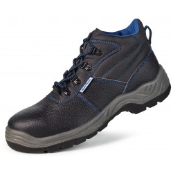 Bota piel negra S1P con suela de Poliuretano doble densidad MASTIA MARCA 1688 BE