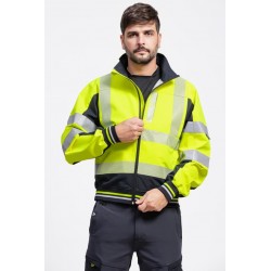 Chaqueta softshell alta visibilidad Workshell WorkTeam C3595 | Suministros Laborales