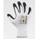 Guantes nitrilo microporoso poliéster 13G táctiles WorkTeam G5010 | Suministros Laborales