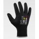 Guantes nitrilo microporoso poliéster 13G táctiles WorkTeam G5010 | Suministros Laborales