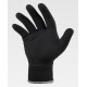 Guantes nitrilo microporoso poliéster 13G táctiles WorkTeam G5010 | Suministros Laborales