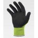 Guantes nitrilo microporoso poliéster 13G táctiles WorkTeam G5010 | Suministros Laborales
