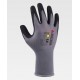Guantes nitrilo microporoso poliamida 15G táctiles WorkTeam G5020 | Suministros Laborales