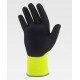 Guantes nitrilo microporoso poliamida 15G táctiles WorkTeam G5021 | Suministros Laborales