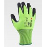 Guantes anticorte de nitrilo microporoso con refuerzo en pulgar y resistencia al corte C WorkTeam G5520