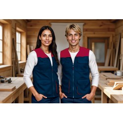 Chaleco de trabajo ligero multibolsillos THUNDER Valento | Suministros Laborales