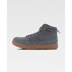 Zapatilla abotinada de serraje con cordones WorkTeam P4019 | Suministros Laborales
