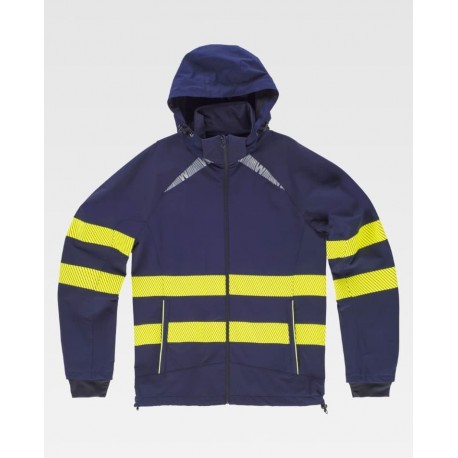 Chaqueta workshell alta visibilidad WorkTeam S7879 | Suministros Laborales