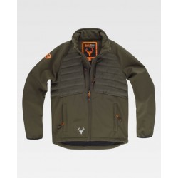 Chaqueta workshell con acolchado en pecho WorkTeam S8635 | Suministros Laborales
