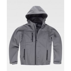 Chaqueta workshell doble capa con capucha WorkTeam S9107 | Suministros Laborales