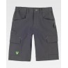 Bermuda elástica multibolsillos con presillas a contraste y tejido stretch WorkTeam WF3217