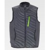 Chaleco combinado con acolchado, cuello alto y bolsillos con cremallera WorkTeam WF3226