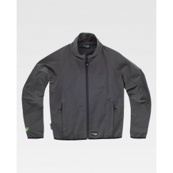 Chaqueta elástica con presillas a contraste WorkTeam WF3230 | Suministros Laborales