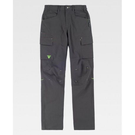 Pantalón elástico multibolsillos WorkTeam WF3250 | Suministros Laborales