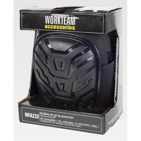 Rodilleras de gel con forro de neopreno WorkTeam WFA232 | Suministros Laborales