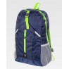 Mochila enrollable multibolsillos de 21 litros con compartimento central y bolsillos laterales de rejilla WorkTeam WFA415.