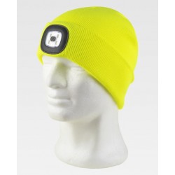 Gorro con luz LED extraíble WorkTeam WFA921 | Suministros Laborales