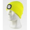 Gorro de punto con vuelta en el bajo y luz LED extraíble para abrigo y frío WorkTeam WFA921