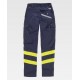 Pantalón alta visibilidad slim fit elástico WorkTeam C3223 | Suministros Laborales