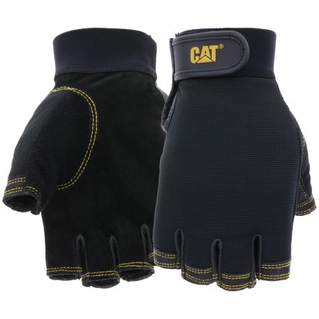 Guante medio dedo piel de cerdo CAT012202 | Suministros Laborales