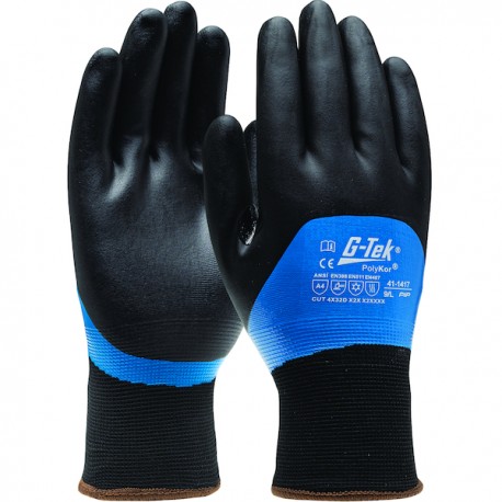 Guante G-Tek PolyKor táctil con nitrilo | Suministros Laborales