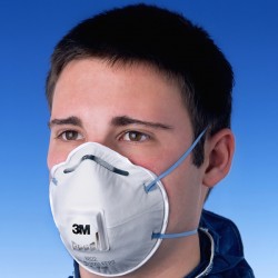 Mascarilla FFP2 válvula Industrial Starter 3M 8822 | Suministros Laborales